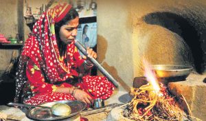 women making food