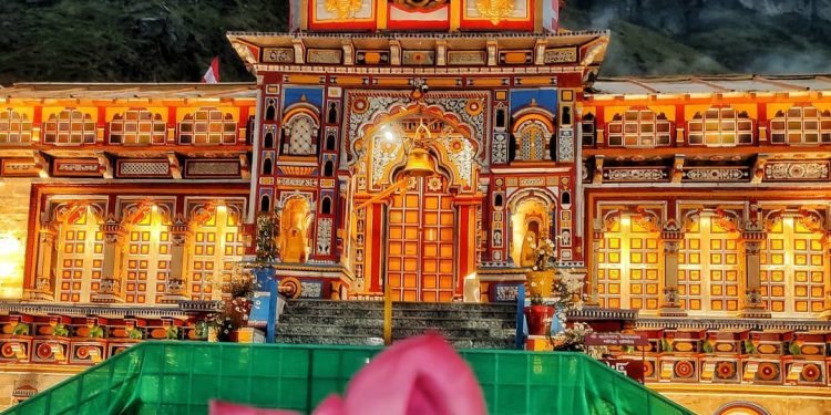 बद्रीनाथ मंदिराचा संग्रहित फोटो