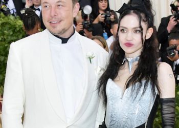 elon musk with wife