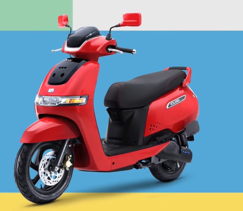 TVS iQube elec scooter