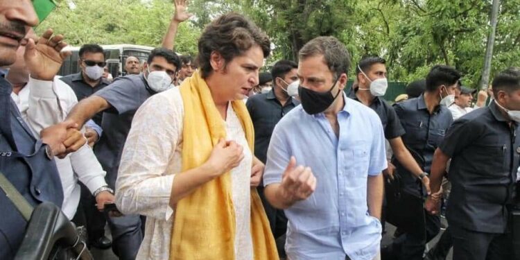 rahul priyanka gandhi