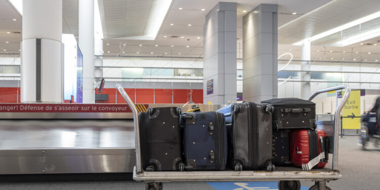 airport luggage bag.