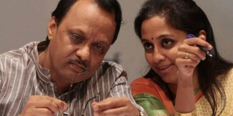 Ajit Pawar Supriya Sule