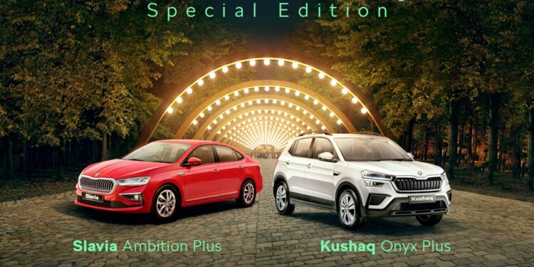 Skoda Auto India rings in the festivities with new variants of the Kushaq and Slavia