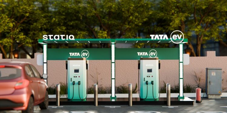 TATA.ev Statiq co branded chargers 1