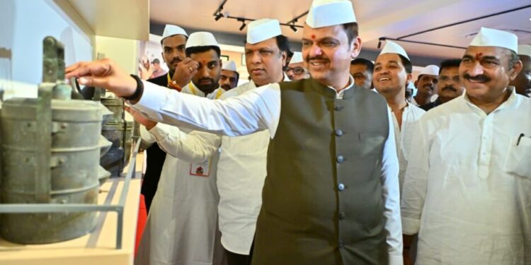 डबेवाला आंतरराष्ट्रीय अनुभव केंद्राचे उद्घाटन 2 1024x682 1 e1755219944348